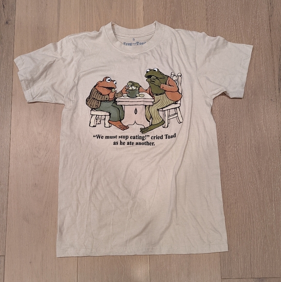 Frog and Toad Graphic T-Shirt - Cream - Picture 5 of 5